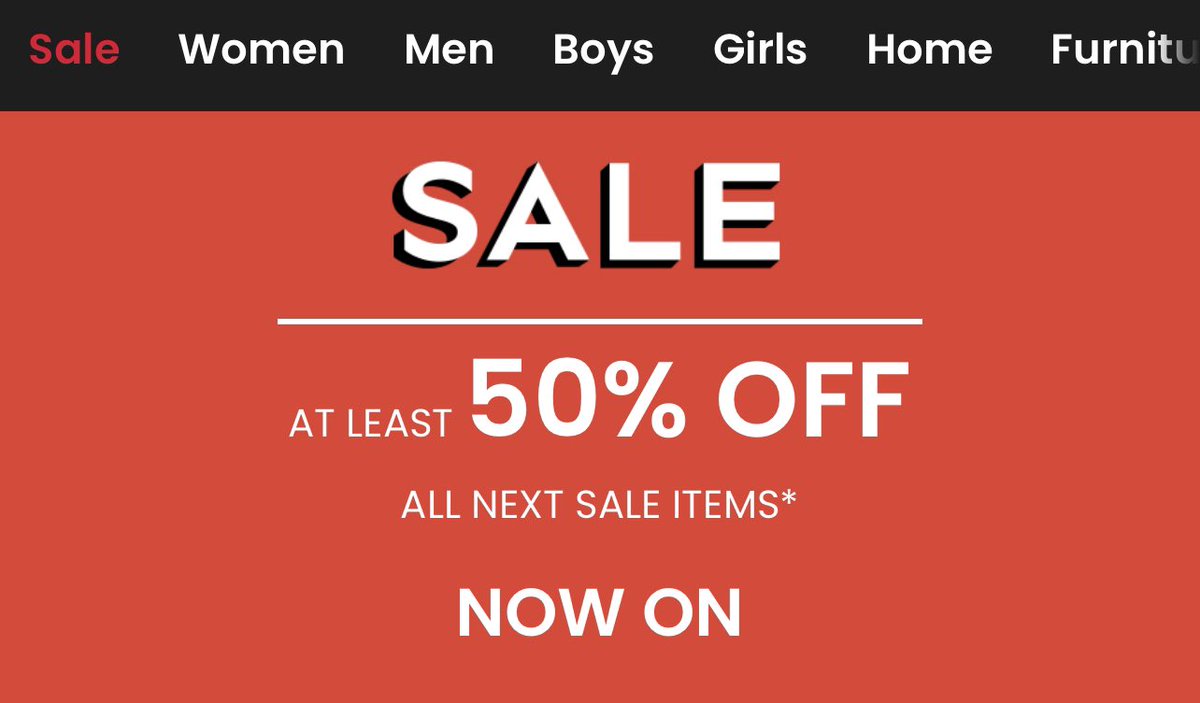 PrinceBishops's tweet image. ❤️NEXT SALE! 
❤️OPEN FROM 6-5.30 TODAY 27th DEC!
#nextsale