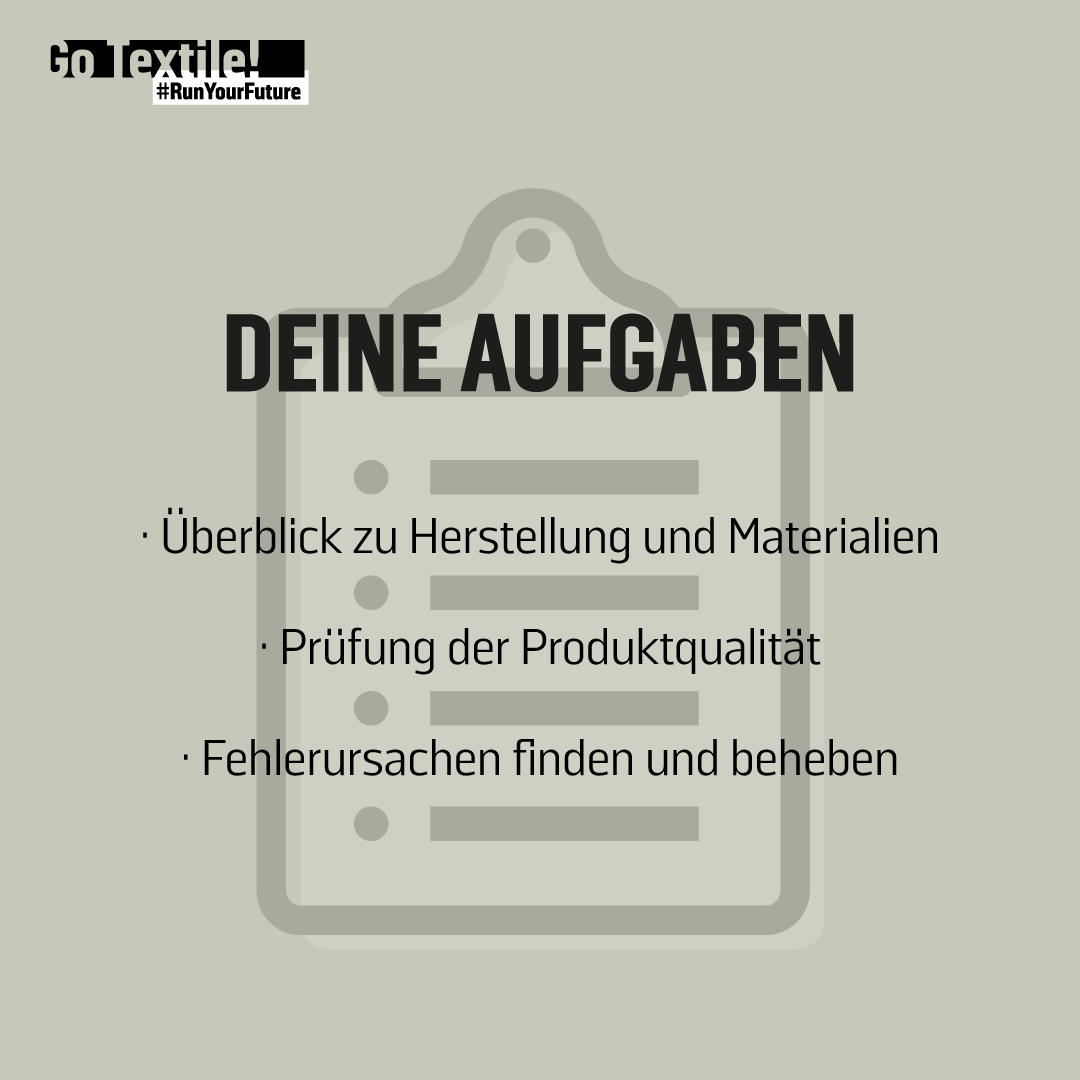 go_textile's tweet photo. Finde den #Fehler! 👀 Wenn du gern genau beobachtest, interessiert dich evtl. eine #Ausbildung zum/zur #Produktprüfer/in #Textil. Du sicherst die #Qualität, erkennst Fehler & betreibst #Ursachenforschung. 🕵️🤔 Infos hier 👉 https://t.co/M4U500g22c
#gotextile #runyourfuture https://t.co/YtyXPUHAm7