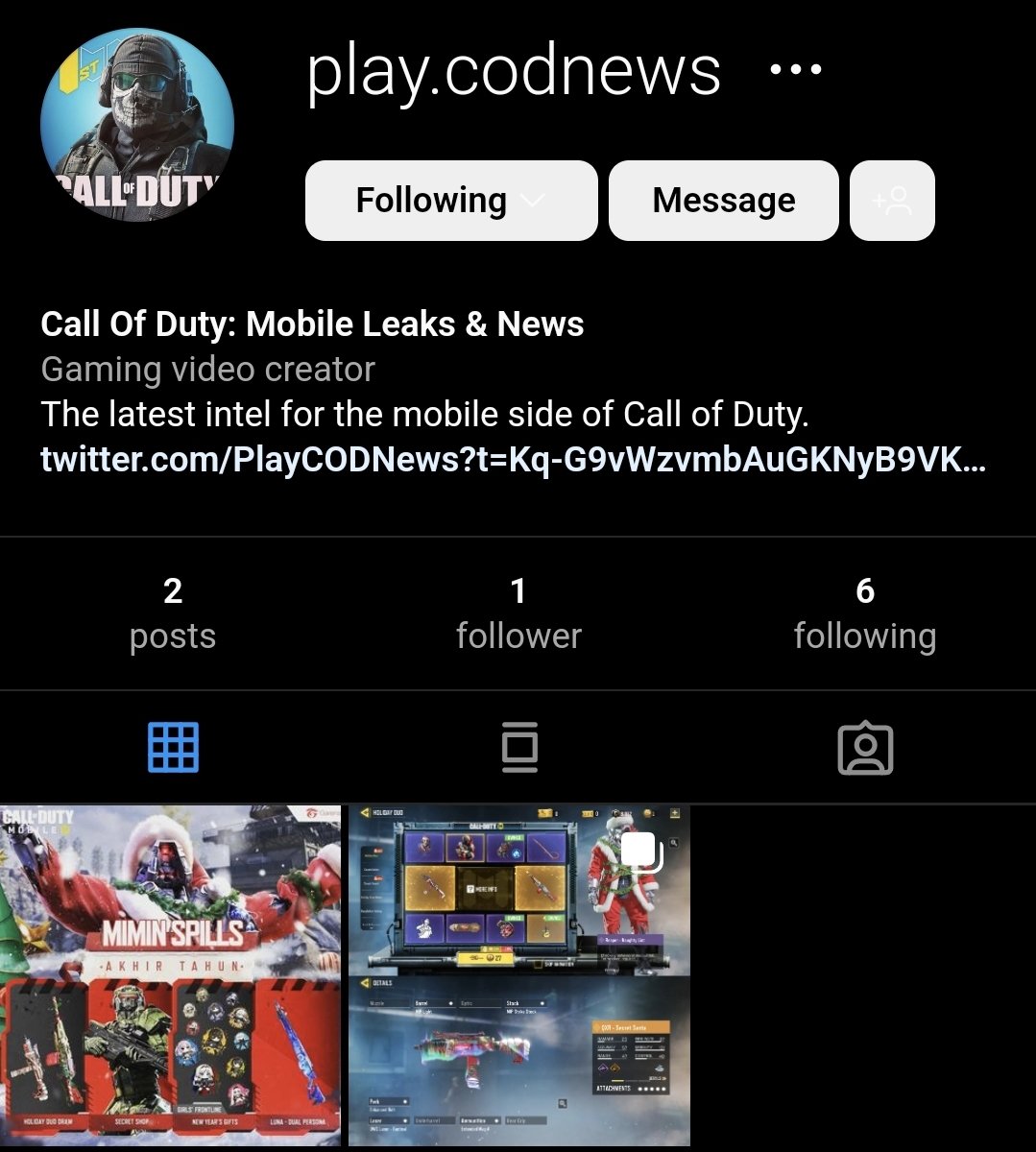 Call Of Duty Mobile Leaks News On Twitter Drop Me A Follow On Call Of Duty Mobile Leaks News On Twitter Drop Me A Follow On
