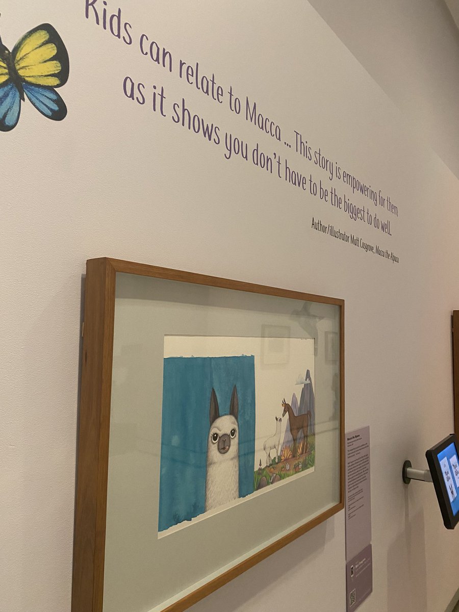 SmilesStephi's tweet photo. Living my best life today at the @statelibrarynsw Imagine… the wonder of picture books exhibition ☺️ https://t.co/ySW8PTPoyx