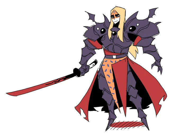 felt like drawing a zenos 