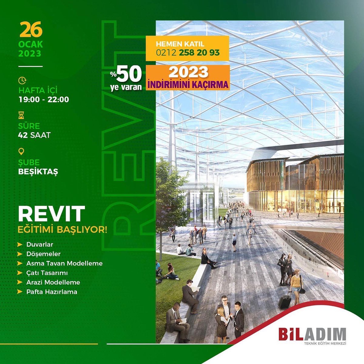 biladimcad's tweet photo. EĞİTİMLERİMİZDE YOL SONU İNDİRİMİ BAŞLADI.
YILSONUNA ÖZEL FIYATLARINI KAÇIRMA
#autocadkursu #maxkursu #autodesk #içmimar #mühendislik #makinamühendisliği #solidworks #solidworks_modeling #mastercam #mimarlıkçizim #projeödevi #inşaatmühendisi #excelkursu #ileriexceleğitimi https://t.co/Jgt2PhrTrP