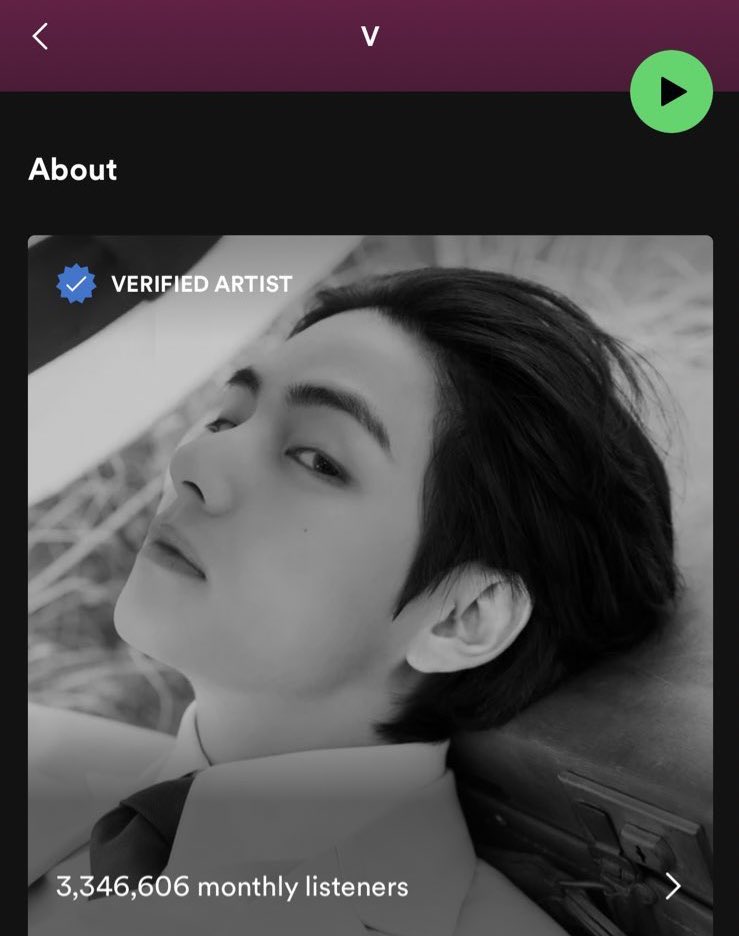 glosstannies's tweet photo. Taehyung’s (@BTS_twt) Spotify, Weverse and Melon profile pictures have been updated! https://t.co/0LOY8KtakB