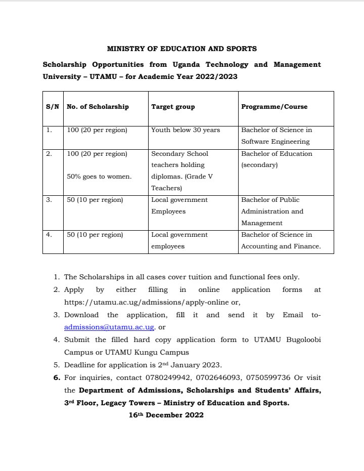 Ministry of Education and Sports - Uganda tweet media