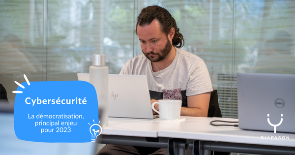 DiapasonInfo's tweet photo. En cette fin d'année, zoom sur les enjeux de la cybersécurité pour 2023. Jugée trop cloisonnée aux professionnels du #numérique, sa démocratisation est une priorité pour l'année à venir.

Découvrez comment se profile le futur de la #cybersécurité : 
https://t.co/PY1DfVBnaK https://t.co/UxcUWacbO6