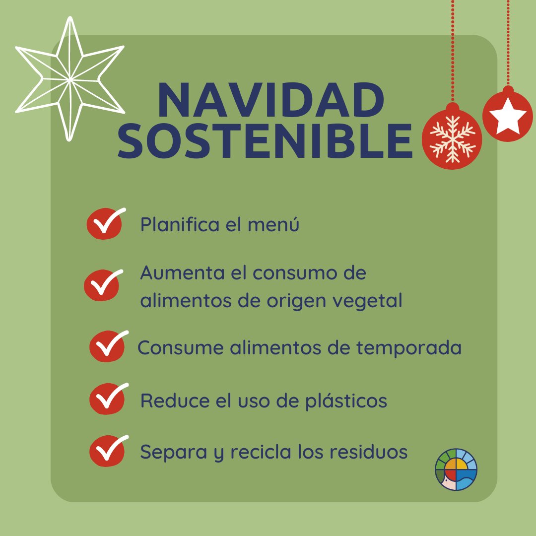 🌟Os deseamos unas muy Felices Fiestas🌟 
¡Por una #NavidadSostenible!