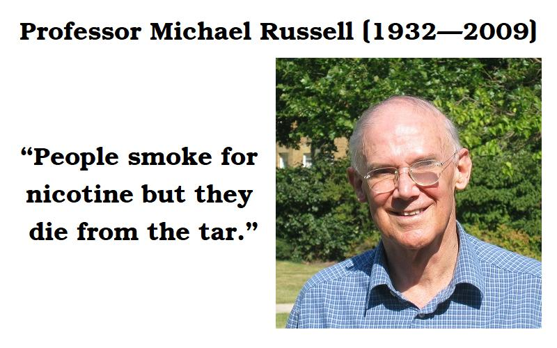“People smoke for the nicotine but they die from the tar.” Michael Russell

#VapingSavesLives #Right2Switch #CelebrateTheVape
#cigarette #smoking #CommitToSwitch:
#Vape #Snus #HTP #NicPouches
#WSND #WSND22 #WorldSaferNicotineDay
