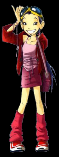 today's chinese character of the day is hay lin from w.i.t.c.h.!  (she/her)