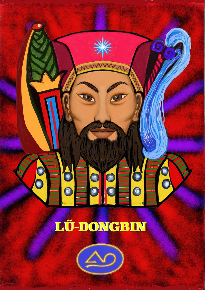 Elia42KA's tweet image. MITOLOGÍAS DEL MUNDO:
#DiosesChinos 
Vídeo de LU DONGBIN : youtu.be/HB0acskhfhs
En este alucinante vídeo además de nuestros diseños, se puede escuchar la SONORIDAD que hicimos para este gran Dios que concede el triunfo a los honestos y tenaces…
@los7soles