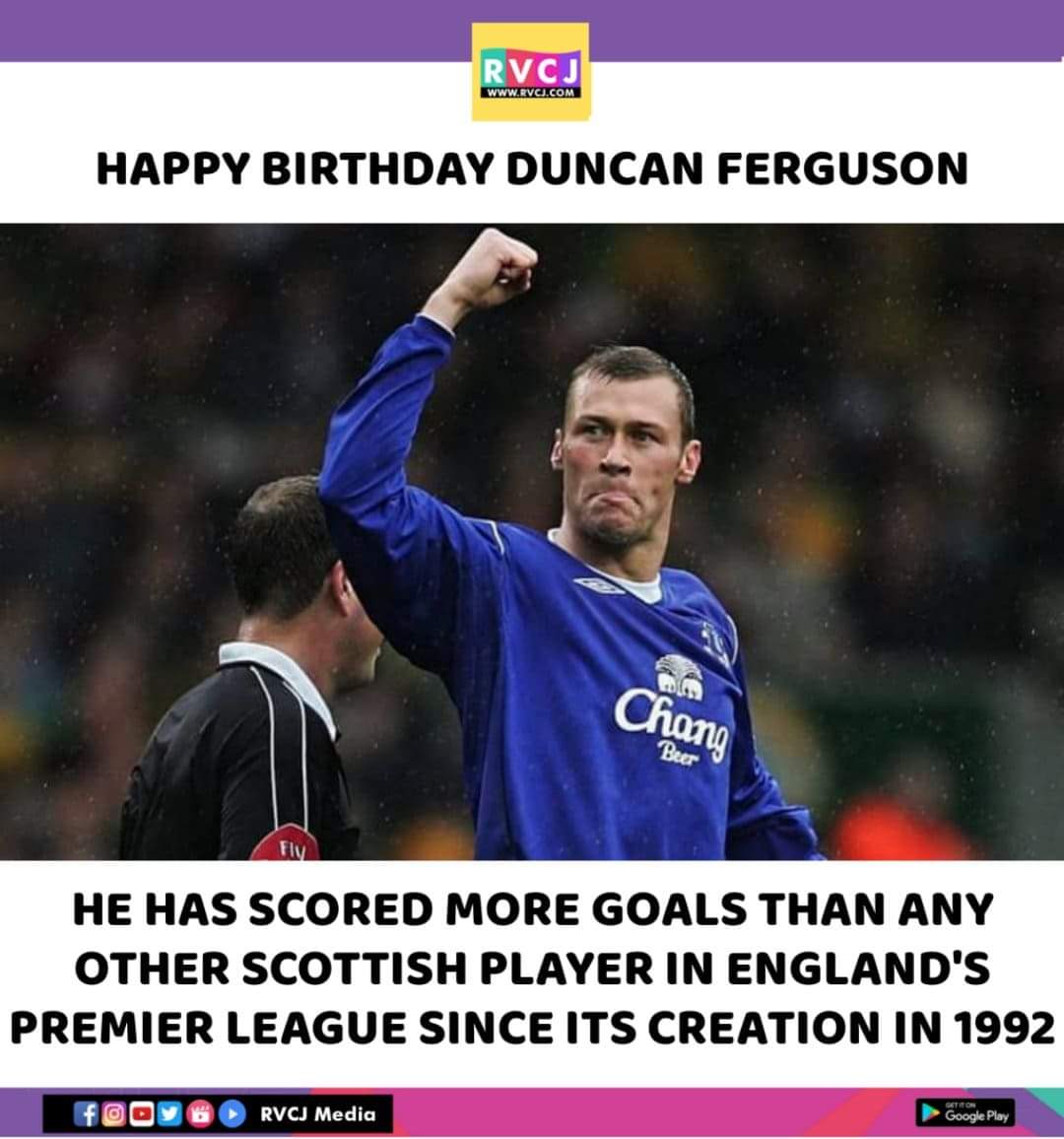 Happy Birthday Duncan Ferguson!  