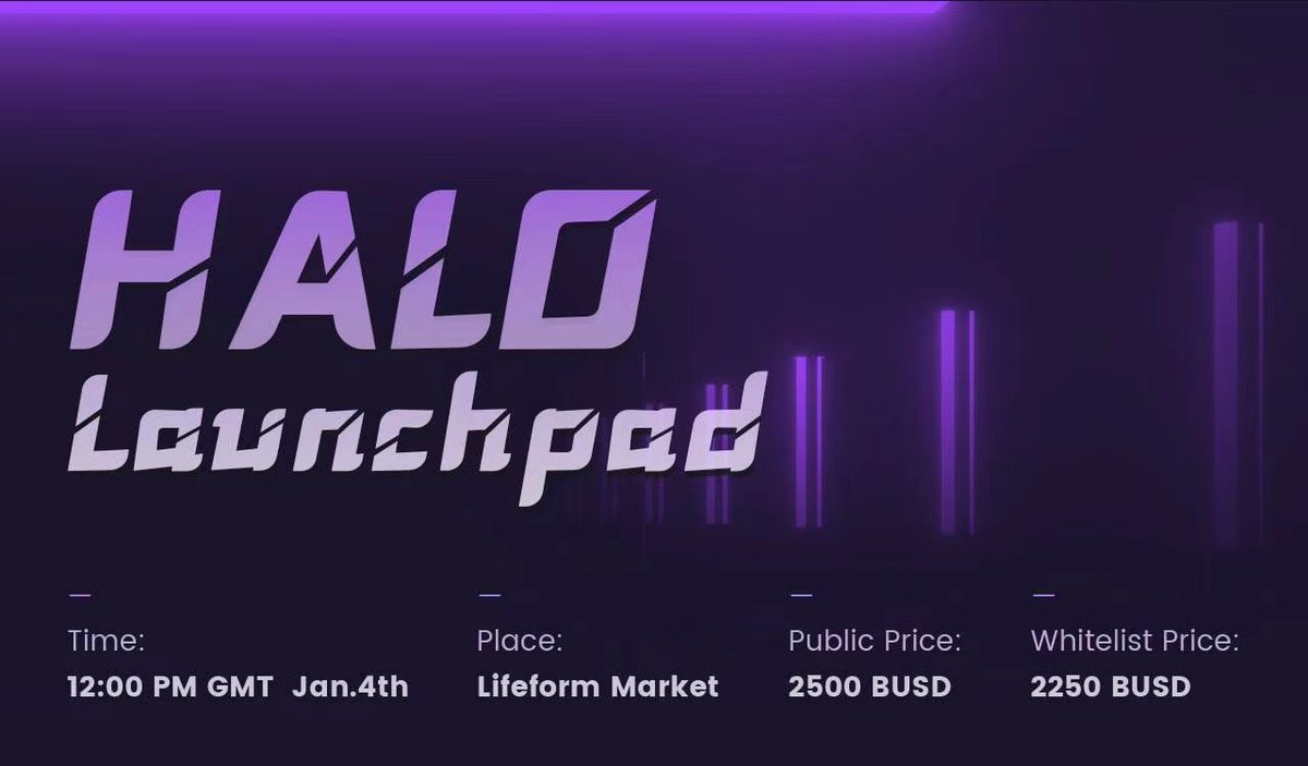 TwiLifeClub-Mint&Reborn Now (@twilifeclub) on Twitter photo 🎉For all the web3 warriors, here are some WL gifts from HALO.
Get one HALO Avatar, reborn in Web 3.0, looking for another you.
🎁Now we draw 3 WLs and enjoy a public sale 10% discount.
✅ Kindly Like & RT
✅ Follow <a href="/HALONFTOFFICIAL/">HALO OFFICIAL</a>
✅ Tag 3 web3 warriors
⏰48h to go! 🎉For all the web3 warriors, here are some WL gifts from HALO.
Get one HALO Avatar, reborn in Web 3.0, looking for another you.
🎁Now we draw 3 WLs and enjoy a public sale 10% discount.
✅ Kindly Like & RT
✅ Follow <a href="/HALONFTOFFICIAL/">HALO OFFICIAL</a>
✅ Tag 3 web3 warriors
⏰48h to go!