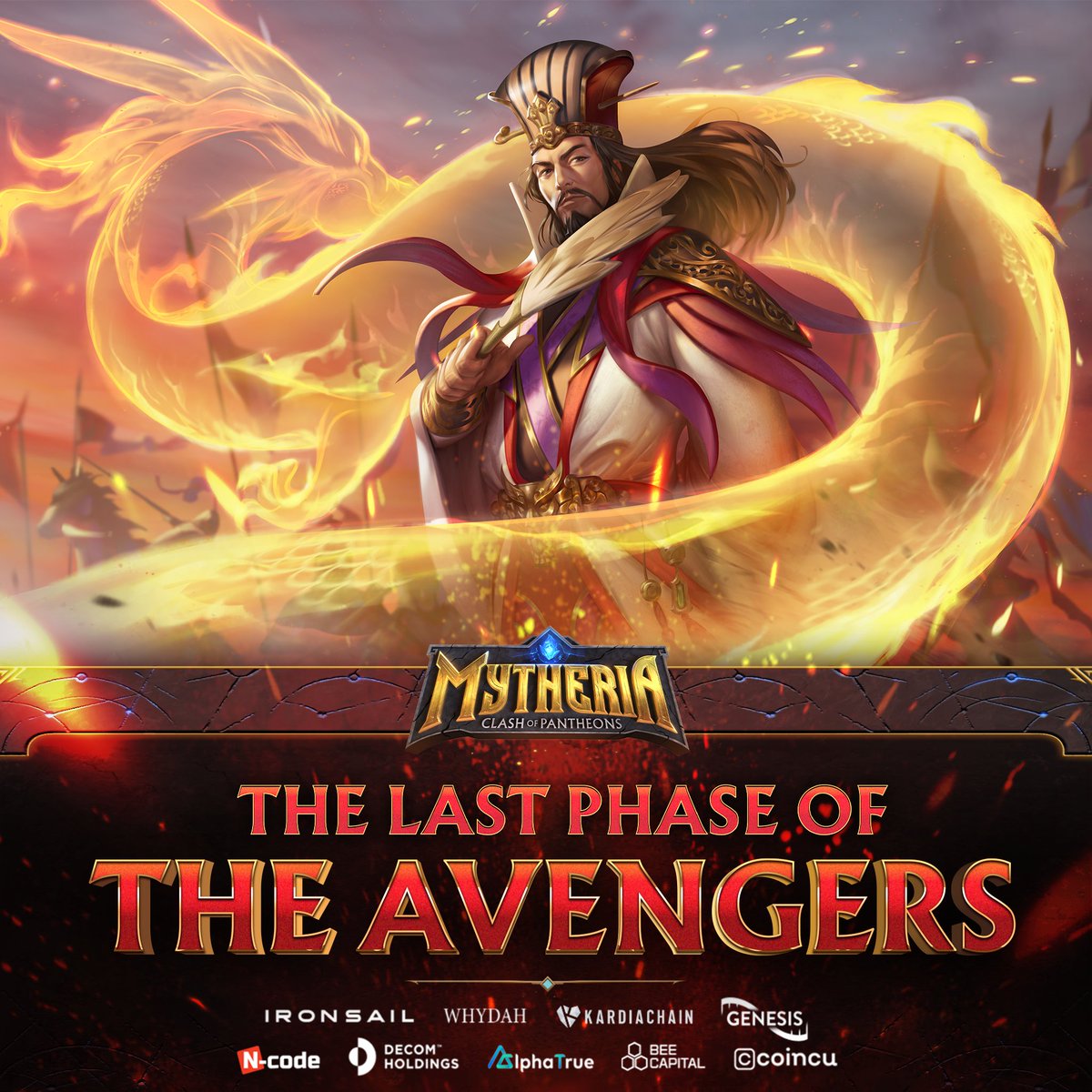 THE FINAL BATTLE OF THIS YEAR IN THE @Mytheria_MYRA ARENA #THEAVENGERS: today 12:00 - 13:00 UTC (20:00 - 21:00 UTC+8) Don't miss, the luckiest things that will come to you in the new year 2023 😍