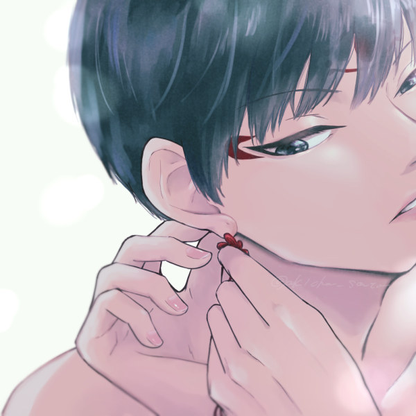 「ピアスはずし澤 」|サトウあき茶🍵のイラスト