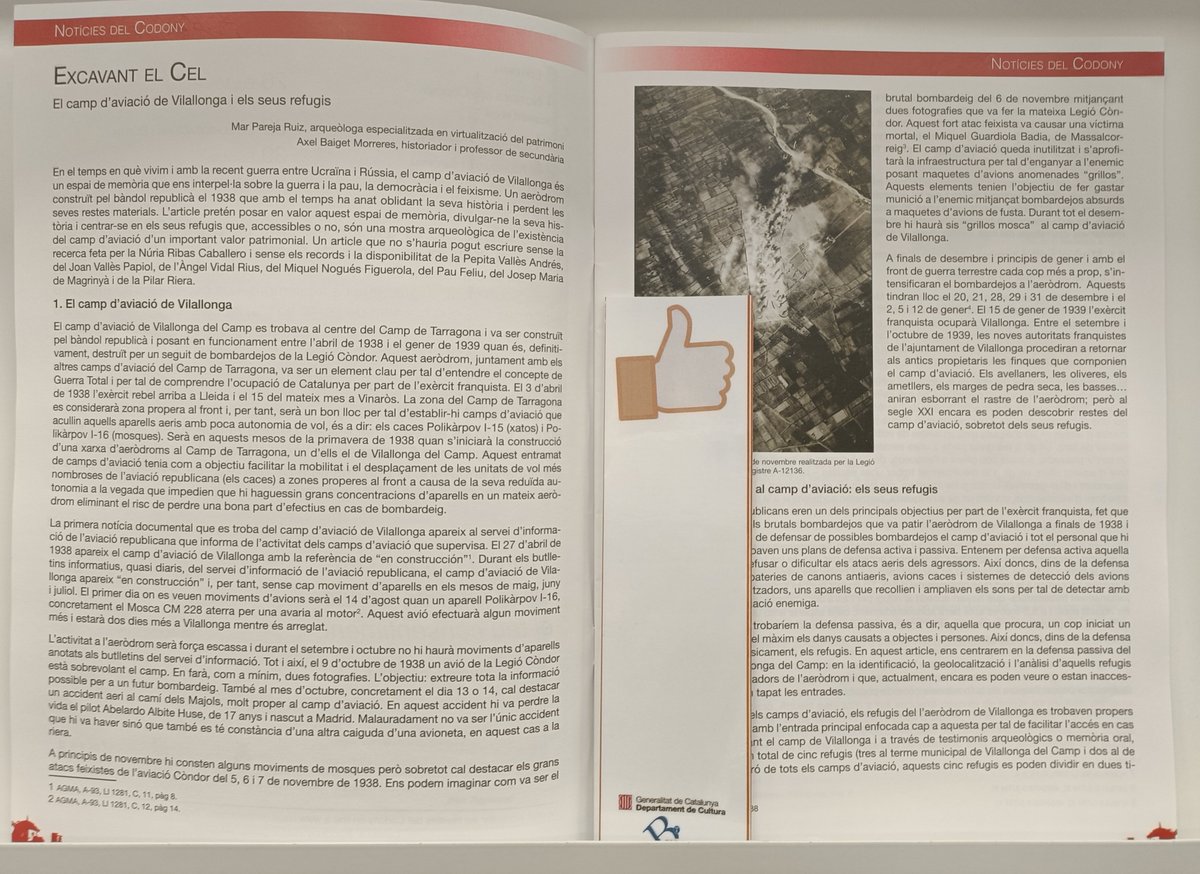 bibliotgn's tweet image. 🗞️'Articles recomanats del mes' 🗞️, nou espai a la #SeccióLocal de la Biblioteca❗️ Compartim articles de revistes d'estudis o d'altres rebudes per Dipòsit Legal. I el podi 🏅compartit és, entre altres, per un  ✍️article de la revista #Codony. Veniu ❓