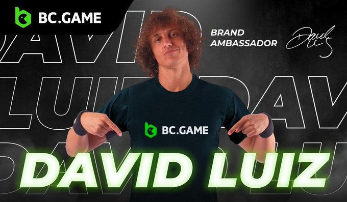 BCGameOfficiaI's tweet photo. 🥳We want to welcome @DavidLuiz_4 as our new brand ambassador here at #BCGAME!

Stay tuned😎 for awesome upcoming 👉 content and promotions coming your way!

👉 https://t.co/eyh39CvfmF

#BCGAME #BCGAMESQUAD #DavilDLuiz #SportsBetting #Betting #PlayandWin https://t.co/h47VbIkrJI