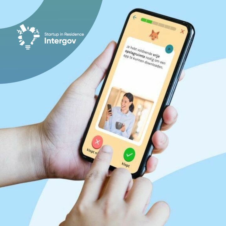 STARTUP LEVERT DIGIHANDIG APP OP - De DigiHandig app helpt beginnende smartphonegebruikers om handiger te worden met een smartphone. De leerapp is een initiatief van New Future Lab, in samenwerking met Ministerie BZK binnen ons programma. Je downloadt de app via de appstore.