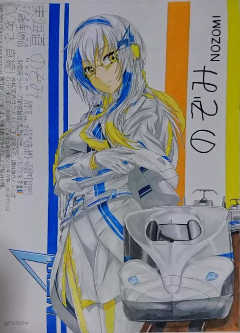 #同じキャラで自分の成長を見せつけたい デザイン変わり過ぎなキャラデザ 