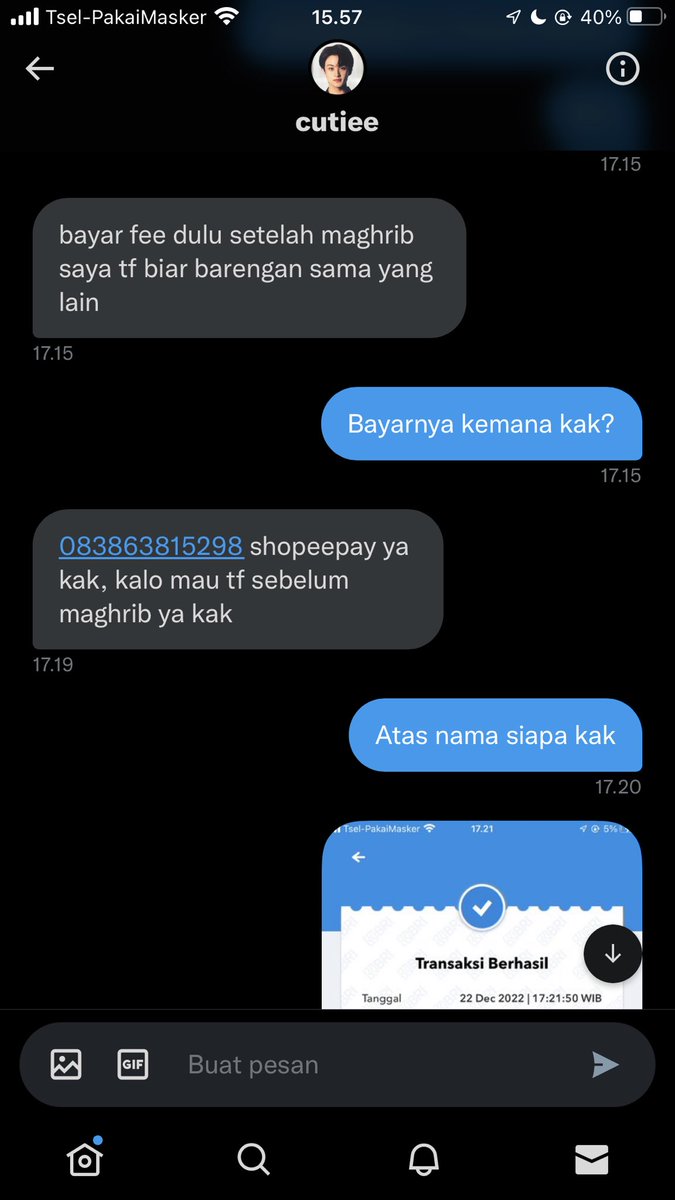 ayuningsihhhh_'s tweet photo. Update penipu lainnya, tiati ya gais 100rb melayang #pinjamanpribadi #pinpri https://t.co/4GWNsdA7Ww