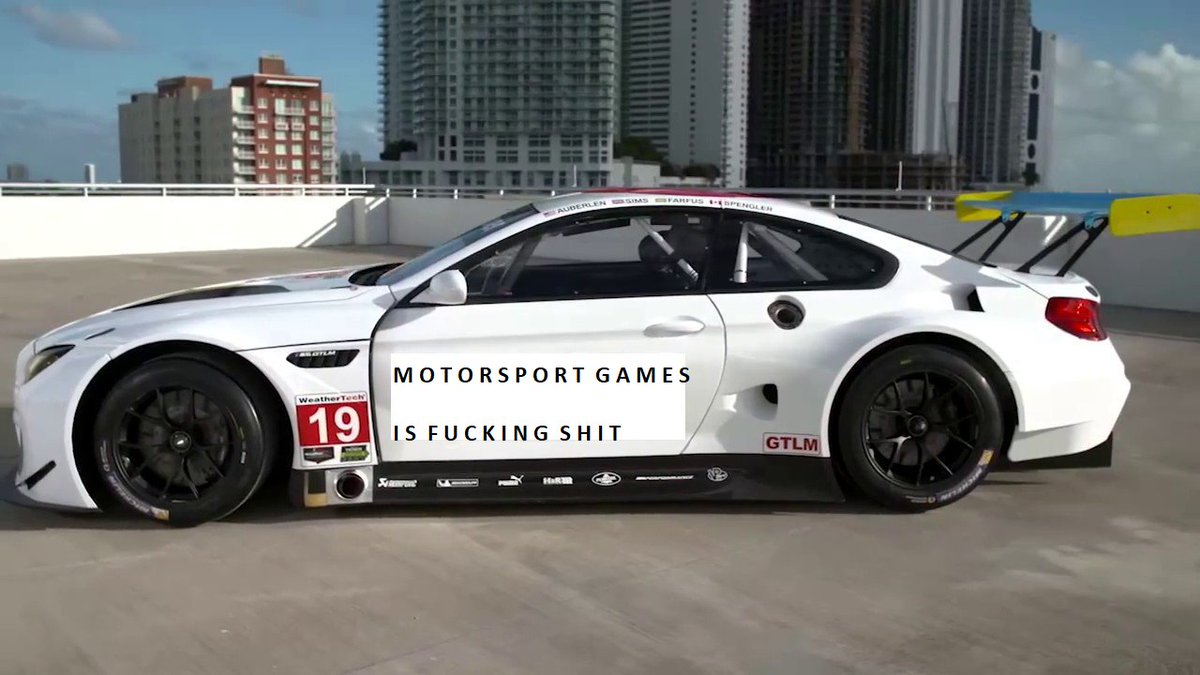 Hey <a href="/MSportgames/">Motorsport Games</a> 

Stop ruining sim racing for everyone!