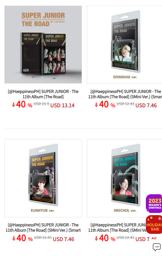Ktown4u_main's tweet photo. #Ktown4u x  @HaeppinessPH 

💿#SUPER JUNIOR - The 11th Album [The Road]
❄️Photobook / SMini Ver. 

💗40% OFF👉https://t.co/NEknjK0fgP
💗Sign up👉https://t.co/9WkcwZsTTr https://t.co/fqkjBp4Q74
