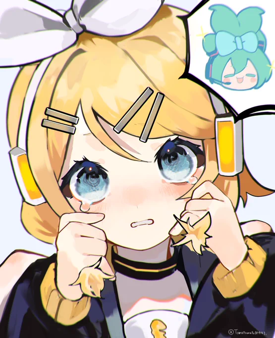 いいねで47メートル髪が伸びてしまったリン#鏡音リン誕生祭2022 