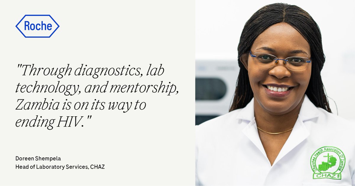 Roche's tweet photo. Listen to our podcast where we discuss why partnerships that support mentorship, skills development and diagnostics capacity are vital in empowering the next generation of lab technicians to end #AIDS. https://t.co/lUw3gN61jO #HIVAwareness #RED #ValueOfDiagnostics https://t.co/F0LkOA9JDD