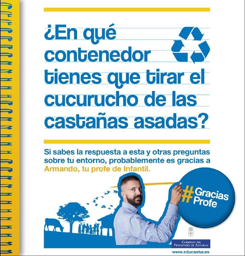 lydiaespina's tweet photo. #GraciasProfe #GraciesProfe #educaciónasturiana 💙💛 https://t.co/iRvbzYYNs2