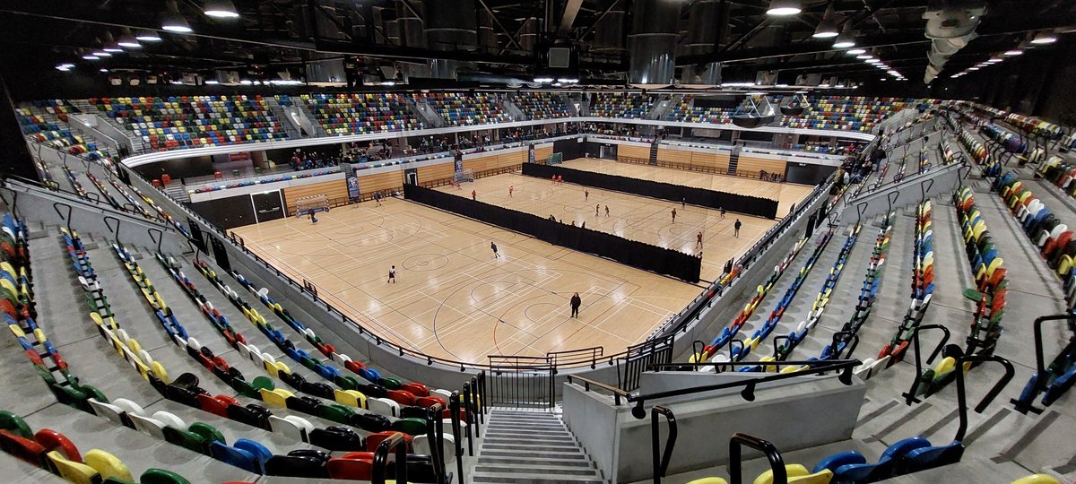 It's here! Doors are open for Day 1 of the Indoor Hockey UK 2022 Championships. Are you ready for it to get started in just under an hours time? 

#indoorhockeyuk #englandhockey #HockeyUK