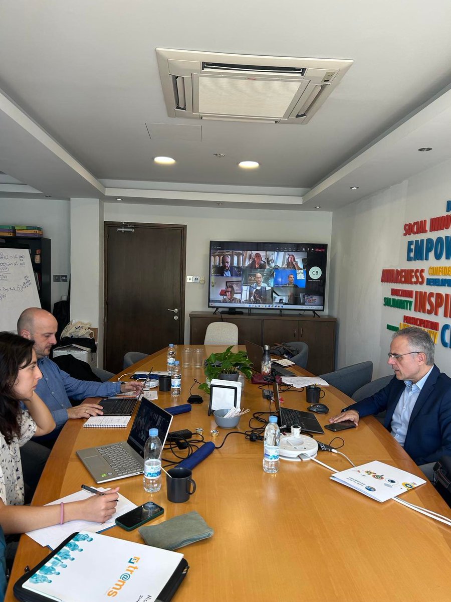Ivetproject's tweet photo. 🖥 Some photos from the 1st TPM of the iVET project in Nicosia in October.

✅ During the TPM partners discussed the progress made, agreed on the measures for the market mapping report and set a clear timeline for their next tasks. https://t.co/qIEpfv7S9t
