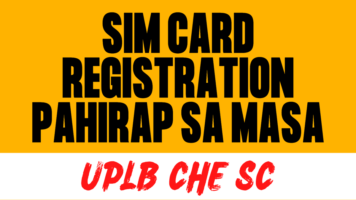 realEJAB's tweet photo. Ako si EJ mula sa @UPLBCHESC , at ako ay nakikiisa sa panawagan ng Junk SIM Registration na ibasura ang SIM Registration Law.
Tutulan natin ang malawakang surveillance ng estado, ang pagkamkam ng impormasyon ng mamamayan.
#JunkSIMRegLaw
#DigitalJusticeNow https://t.co/SG1lgRJIgg