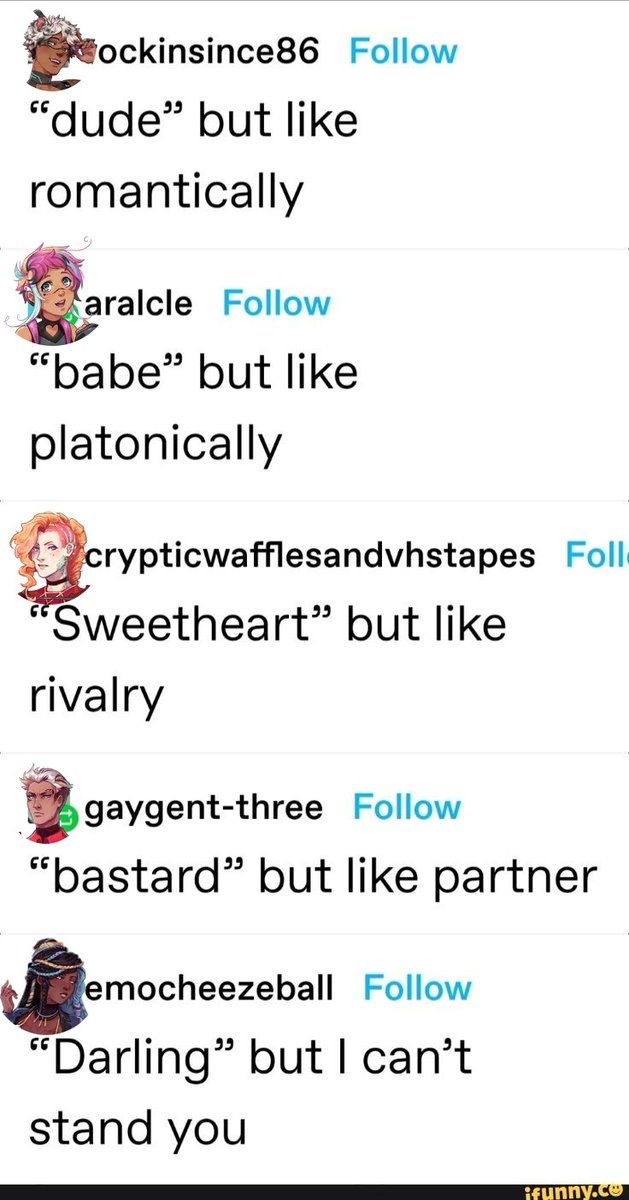 Wonderful thing about having a baby is I am up at 2am shit posting and nobody can stop me

p.s. - none of these mean any offence and are joke
p.p.s - except for yours Vace you can go fuck yourself
p.p.p.s - hope the therapy is going well Vace hopefully you will be less of a prick