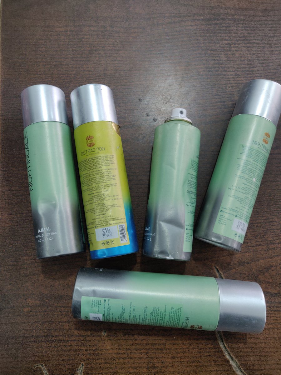 coolnitesh26's tweet photo. Ordered from @GoFynd and this is the quality i received and they are not giving customer support.All bottles have dents https://t.co/lJlI2rrlBo
