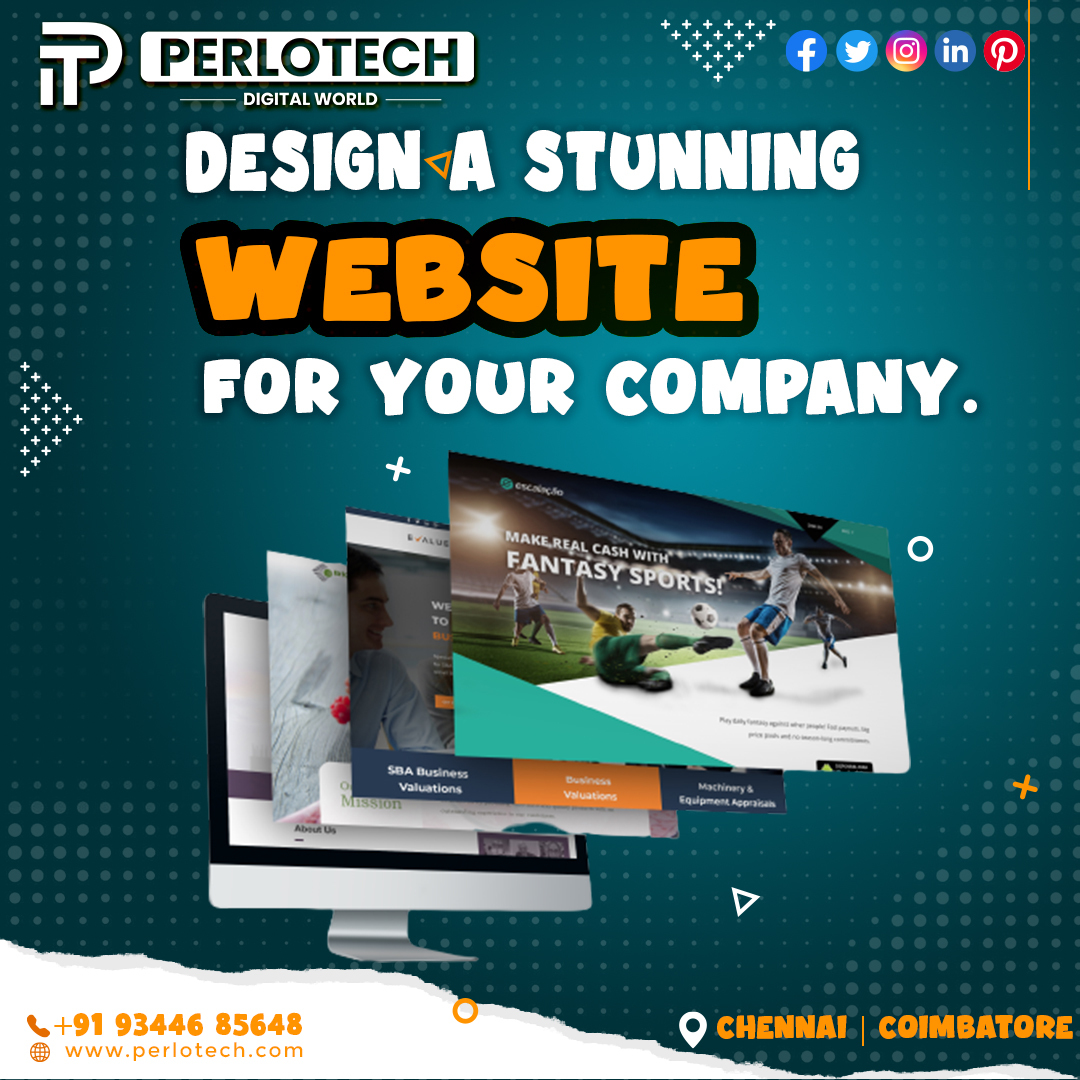 perlotechm's tweet photo. Design a stunning website for your company.

𝐊𝐧𝐨𝐰 𝐌𝐨𝐫𝐞
📲 +91 93446 85648
🌍 https://t.co/K9vLj4d8El

#webdesign #singlepage #staticwebsite #ecommerce #dynamicwebsite #businesswebsite #creativedesigns #ecommercewebsite #brandpromotion #businesstips #onlinepromotion https://t.co/NxQziGz4qk