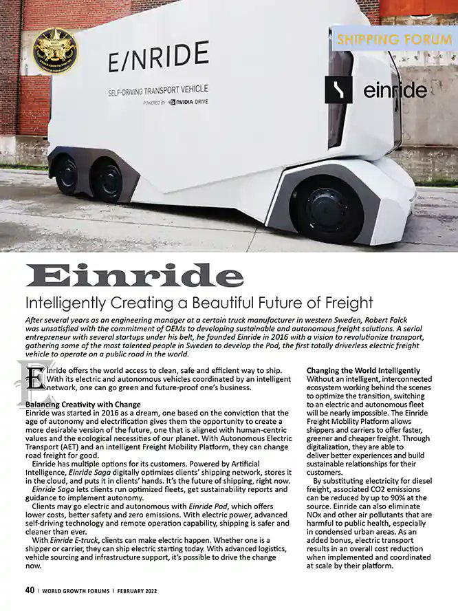 WGForums's tweet image. NOMINATIONS OPEN

REGISTER NOW on the Website worldgrowthforums.com OR write to us on india@worldgrowthforums.com OR call/WhatsApp us on +91 9650 54 7050

#electricfreightvehicle
#autonomousvehicles
#intelligentnetwork
#AutonomousElectricTransport
#AET
#FreightMobilityPlatform