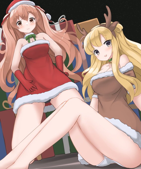 クリスマスのジョンストンとフレッチャー～何日遅れた 