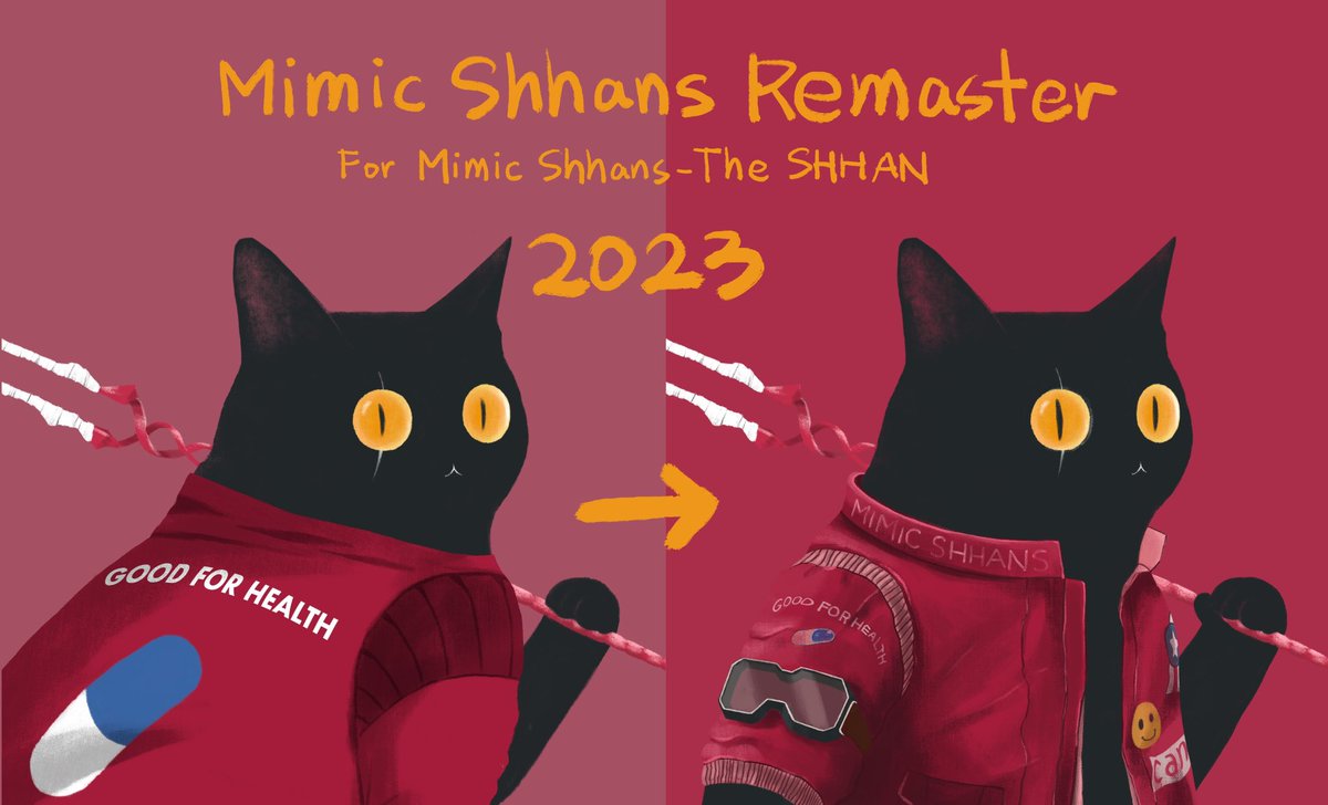 Mimic Shhans PFP Design Remaster

by artist SHHAN

All “Mimic Shhans - The SHHAN”  Collection (ERC-721) 

2023

#MimicShhans <a href="/MimicShhans/">MIMIC SHHANS Official 🐈‍⬛</a>
