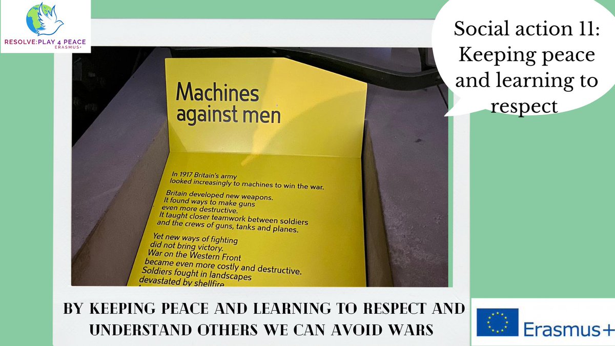 Asfarejournal's tweet photo. By keeping peace and learning to respect and understand others we can avoid wars and the horrid consequences and recovery processes that come with them and that’s why we need to keep in mind how our peacekeeping can affect our community.
 
#resolvplay4peace #peace #socialaction https://t.co/aImOQ2erHL