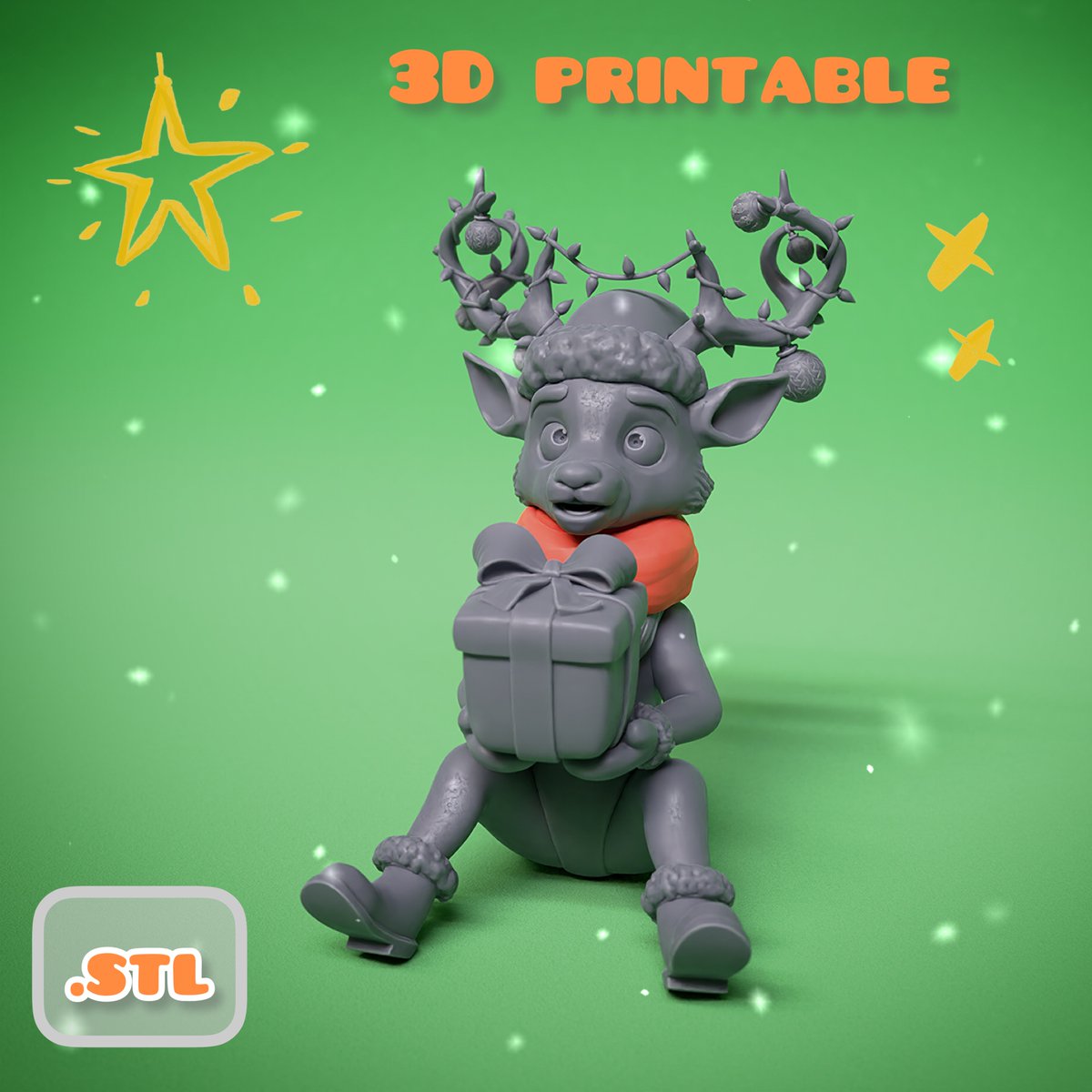 HeavyIlya's tweet photo. Happy holidays, everyone!
I'm excited to share with you my latest creation - a 3D printable model of a beautiful Christmas deer!
#3dprinteddeer #3dchristmas #christmasdecorations #3dprintablemodels #3dprint #blender3d #zbrush #3dart
1 Min.
Übersetzung anzeigen https://t.co/b1oUC8zRRG
