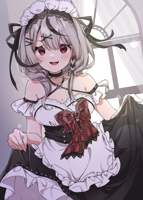 メイドさかまた -remake-#さかまた飼育日記 #沙花叉クロヱ 