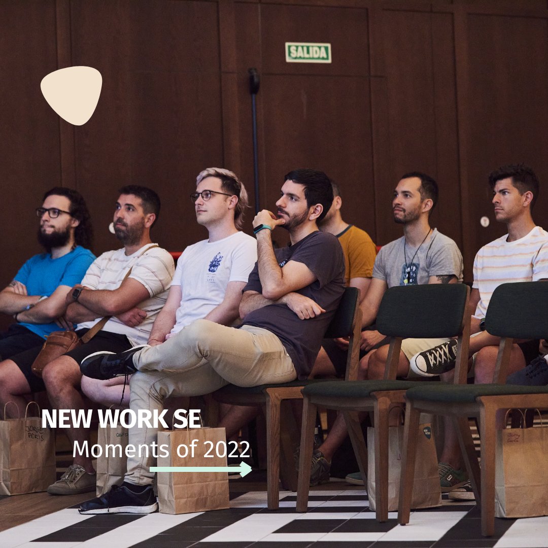NewWork_es's tweet photo. Do you know where New Work was this year?
Swipe up to discover all the events, sessions, meetups and much more from our 2022. We are happy to end this year like this 🤩
#newwork #forabetterworkinglife #recap https://t.co/puiOXQ6DJM
