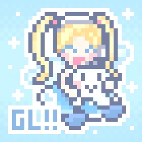 翼をさずかるRTAちゃんとRちゃんぬいぐるみファンアート!携わる全てのみなさまにGOOD LUCK! #RTAinJapanWinter2022 #RTAinJapan #RTAちゃん可愛い #pixelart #fanart 