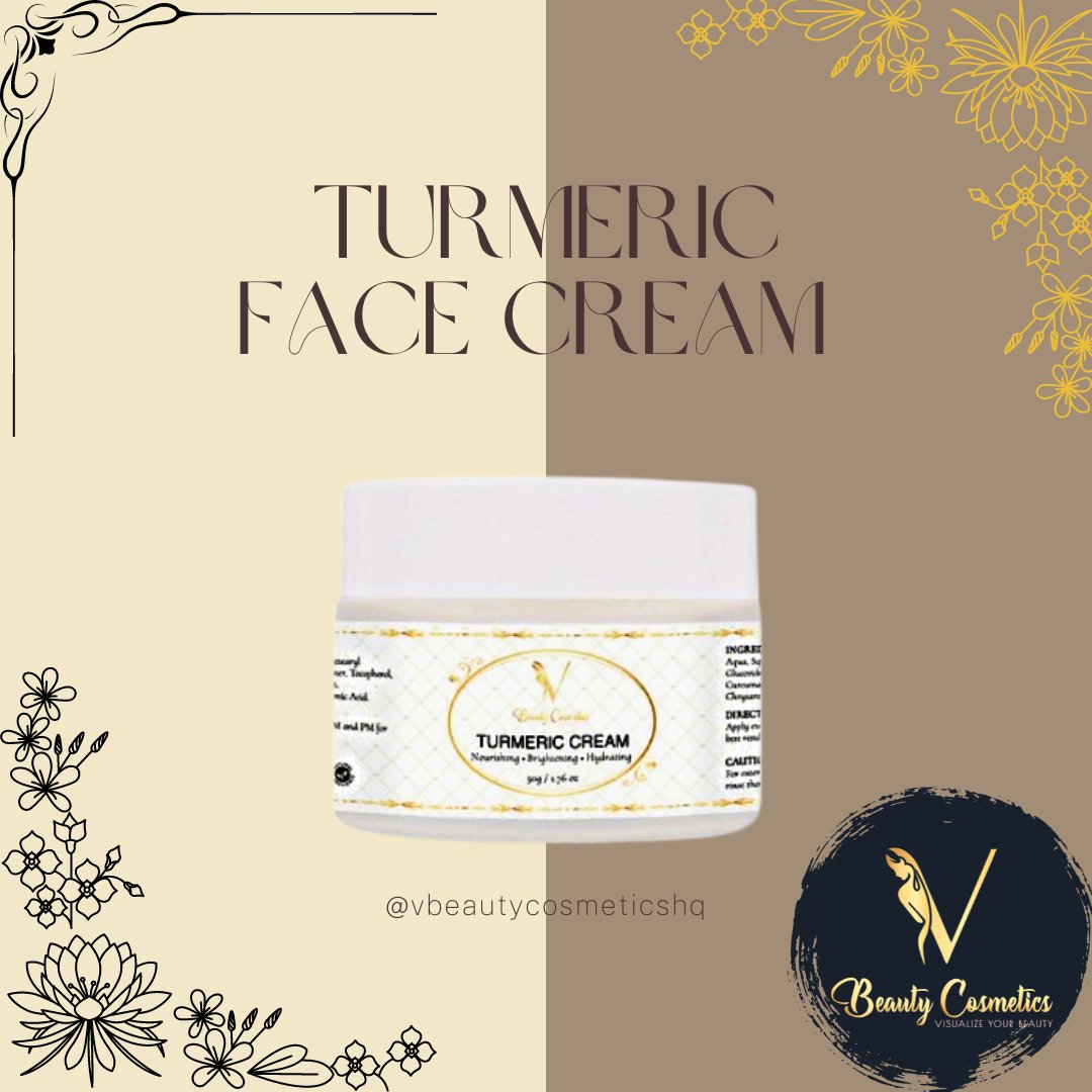 Our Turmeric Face Cream can help you to reduce pimples in 7 days Without Drying Out Skin ✨
•
•
•
#vbeautycosmetics #vbeauty #vbabes #makeup #cosmetics #skincare #turmeric #selfesteem #loveyourself #skincareroutine #giveaway #winner #skincareset