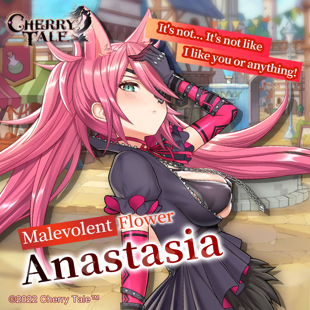 Cherry Tale on X: [Malevolent Flower - Anastasia] It's not... It's not  like I like you or anything! The second sister of Cinderella. Because she  is so fixated on power, Anastasia will