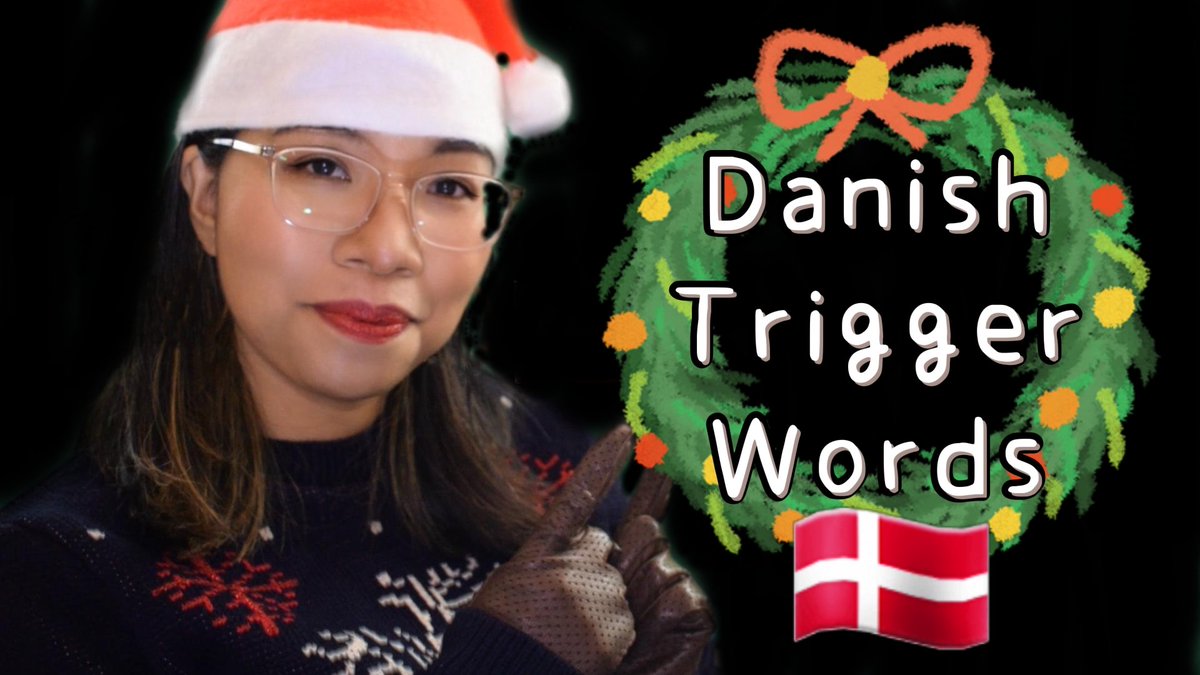 MisschicAsmr's tweet image. 🎅 New video tonight at 9pm UK time (21H   GMT)! #Softspoken Danish #asmr #triggerwords &amp;amp; tapping on Christmas decorations. This is my first time doing a video in #Danish I hope I pronounced the words well! #asmrlanguages 🇩🇰🎄
youtu.be/3fFdYFKrYJs
