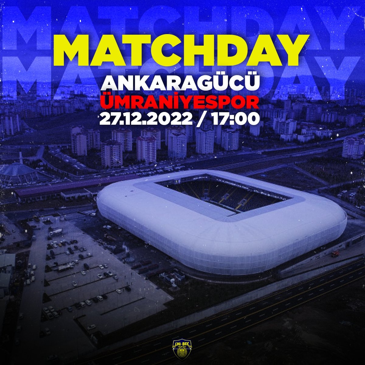 MAÇ GÜNÜ | MATCH DAY

BİZİM İÇİN ÖLÜMÜNE OYNA!
#SaldırAnkaragücü