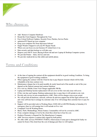 Proposal Letter for Annual Maintenance Service
<a href="/NASSCOMStartUps/">nasscom startups</a>
