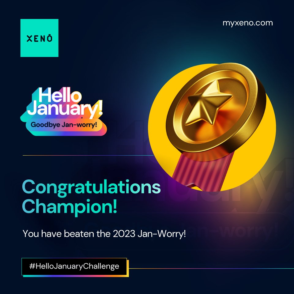 XenoUganda's tweet photo. We’ve come to the end of our first Hello January challenge. Thank you all to those who participated. Look out for your Hello January scorecard and next steps via email. #HelloJanuaryChallenge https://t.co/dxuwIHBuMG