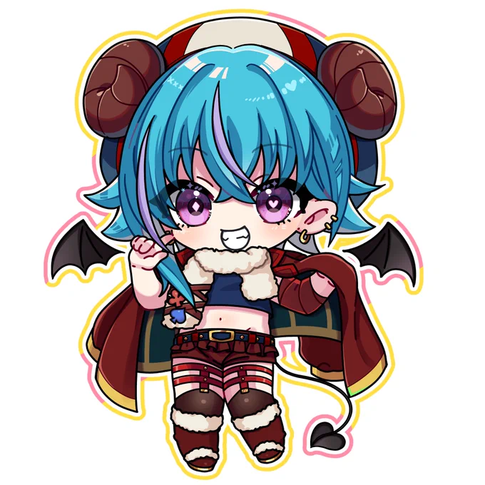 儚夢ミルくん描いたよ( ¨̮ ) 