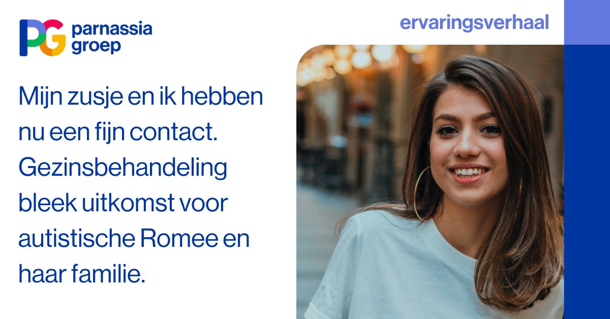De 20-jarige Romee heeft al bijna haar hele leven last van psychische problemen. Toen ze zeven jaar was kreeg ze de diagnose autisme, maar eigenlijk liep het thuis al niet lekker toen ze pas drie jaar oud was. Lees haar verhaal: parnassiagroep.nl/wie-we-zijn/ni…