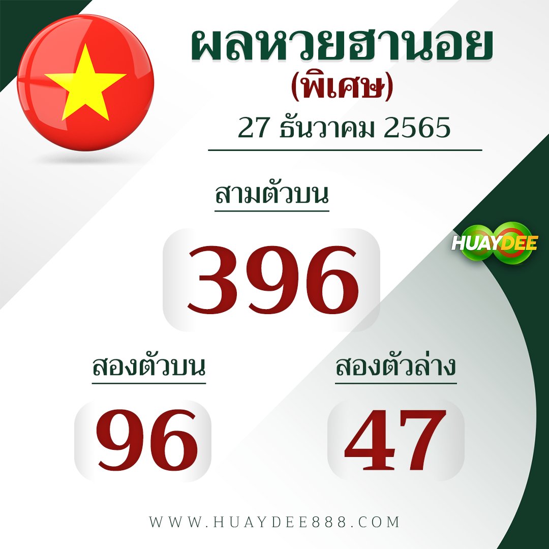 ผลหวยฮานอยพิเศษ 27/12/65 ตรวจหวยฮานอยพิเศษ สถิติ ดูเพิ่มเติมได้ที่ เว็บไซต์ #หวยดี88
#ผลหวยฮานอยพิเศษ #หวยฮานอยพิเศษ #หวยฮานอย #ฮานอยวันนี้